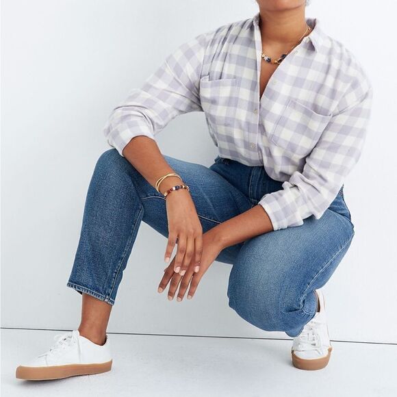 Madewell The Momjean in Downey Wash 35 - Picture 2 of 14